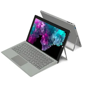 12.3 inç 4G RAM 2 in 1 dizüstü Tablet pc windows tabletler 12 inç klavye kalem Linux OS eğitim için oyun