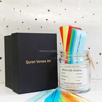 Eletree Fabricant Cadeau Musulman Islamique Décoration Personnalisée Esthétique Arabe Halal Pot de Versets du Saint Coran