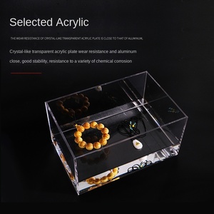 Tùy Chỉnh Hiện Đại Trong Suốt Lưu Trữ Hộp Chống Bụi Máy Tính Để Bàn Bể Cá Trang Trí Nhiếp Ảnh Bể Nước Cho LEGO Hộp Hiển Thị - Product Image 2