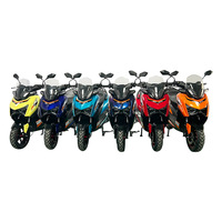Moto électrique avec autonomie de 200 km, batterie au lithium 48/60/72V 32Ah, moteur 2000W, absorption des chocs hydraulique pour l'avant et l'arrière
