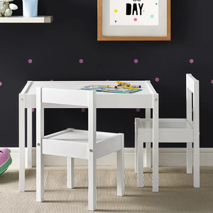<span class=keywords><strong>De</strong></span> Madera <span class=keywords><strong>de</strong></span> muebles <span class=keywords><strong>de</strong></span> los niños 3 piezas <span class=keywords><strong>de</strong></span> mesa y silla Conjunto <span class=keywords><strong>de</strong></span> <span class=keywords><strong>Estudio</strong></span> - Product Image 2
