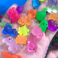 Mini figurines d'animaux en sachets surprises, accessoires pour maison de poupée, figurines de canard et de tortue, sachets surprises d'animaux, styles variés, accessoires en résine DIY