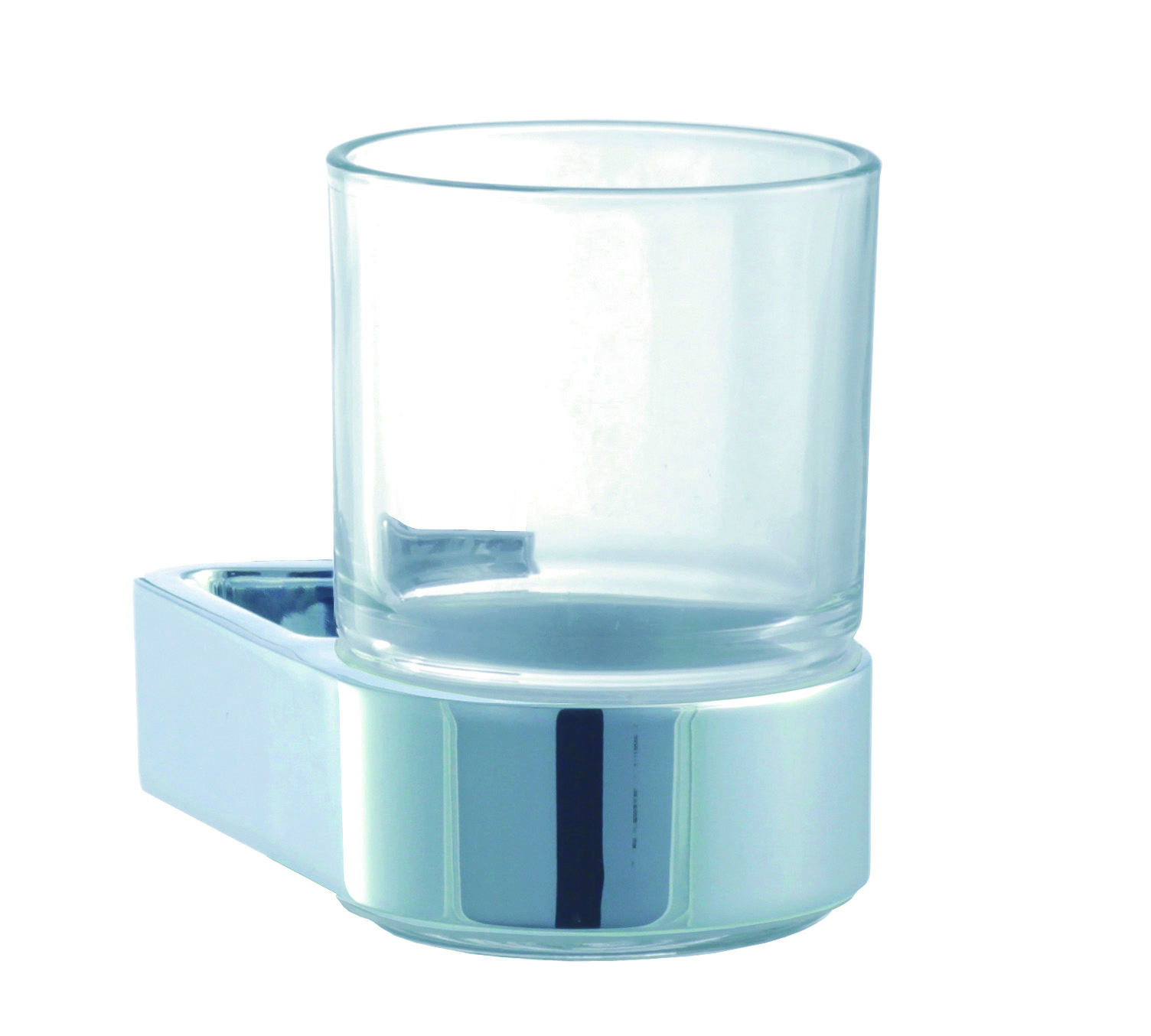tumbler holder with glass