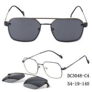 DC3048 nuovo disegno di <span class=keywords><strong>occhiali</strong></span> da sole polarizzati <span class=keywords><strong>clip</strong></span> in metallo sul telaio <span class=keywords><strong>occhiali</strong></span> - Product Image 5