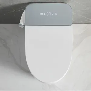 Home Bathroom Fully Automatic Flush China Intelligent Toilet Bowl Electronic Bidet Smart Toilet With Sensor