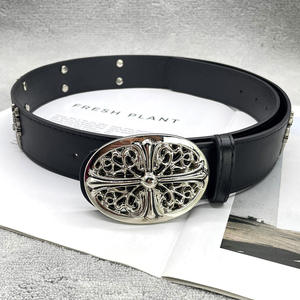 Sabuk Desainer untuk Wanita Berkualitas Tinggi Mewah Ikat Pinggang Jeans Wanita Ikat Pinggang Celana Pria Punk Rivet Ikat Pinggang Wanita - Product Image 3