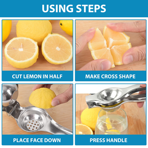 China Wholesale High Quality Stainless Steel Limon Hand <b>Press</b> Manual Fruit Juicer Lime <b>Orange</b> Citrus Lemon Squeezer - Product Image 5