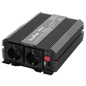 Convertisseur d'ondes sinusoïdales modifiées Alcapower 1000W 24V DC vers 230V AC pour mise à niveau et modernisation - Product Image 1