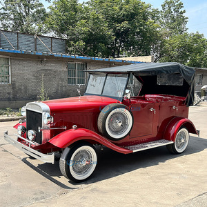 Voiture Classique Rouge Rétro Personnalisée Super Limousine pour la Royauté, Modèle Antique pour Président, Voiture Vintage avec Moteur Puissant 5kW - Product Image 2