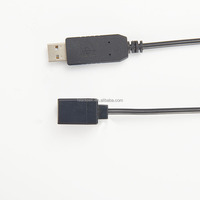 Câble adaptateur série FTDI USB2.0 RS232 mâle vers RJ12 6p6c femelle