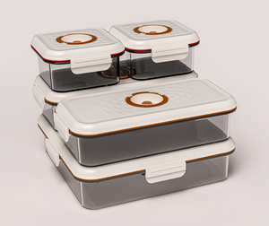 Nhà Bếp Tủ Lạnh Kín Tươi Giữ Jar Chân Không Niêm Phong Thực Phẩm Lưu Trữ Hộp Chân Không Con Dấu <span class=keywords><strong>Container</strong></span> Với Máy Bơm - Product Image 6