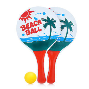 Set di 3 Racchette per Bambini per Sport all'Aperto, Gioco di Tennis da Spiaggia con Racchette Leggere per Cortile, Parco e Spiaggia - Product Image 5