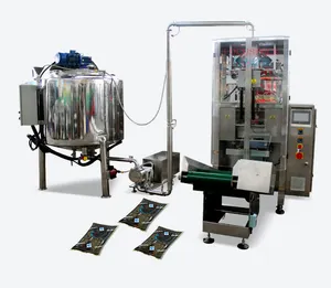 Verpackungs system für Aluminium folien sauce Flüssigkeits-und Pasten verpackungs maschine