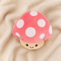 Peluche personnalisée en forme de plante, légume à pois rouges, jouet en peluche doux, animal en coton rembourré, 11-30 cm, décoration esthétique de chambre, cadeau d'anniversaire