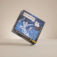 Boîte en papier artistique mat imperméable personnalisable avec gaufrage et logo sur mesure pour l'affichage des produits