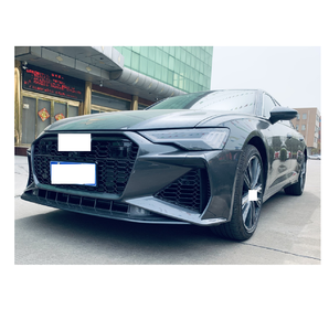 Paraurti anteriore posteriore Bodykit per AUDI <span class=keywords><strong>A6</strong></span> S6 AVANT RS6 Style <span class=keywords><strong>2019</strong></span> + Grill con griglie per visione notturna ACC - Product Image 1
