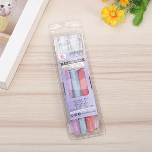 เข็มโครเชต์ด้ามจับนุ่มแบบไม่ต้องพันรอบ รุ่นเรนโบว์ สำหรับถักไหมพรมแบบเส้นผมสีทอง รุ่น DIY สไตล์อเมริกัน ขนาด 5.13-12 ผลิตจากโรงงาน - Product Image 2