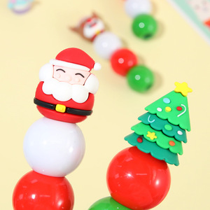 Soododo Mới Sáng Tạo 3-Màu Graffiti Bút Hot Sinh Viên Văn Phòng Phẩm Lỏng Lẻo Giáng Sinh <span class=keywords><strong>Highlighter</strong></span> Lắp Ráp Phẳng Xiên Màu Đánh Dấu - Product Image 1