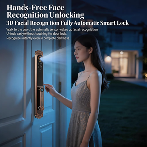 กลอนประตูอัจฉริยะ Glomarket รุ่น Waterproof Palm Villa ระบบจดจำใบหน้า ควบคุมผ่านแอป Tuya WiFi วัสดุอลูมิเนียมอัลลอยด์ สำหรับประตูรั้วอัตโนมัติ ดีไซน์ทันสมัย - Product Image 5