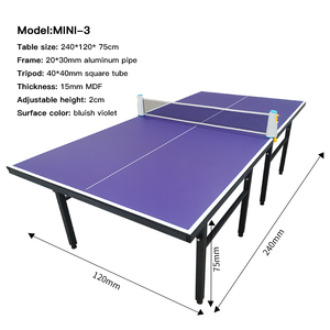 LOKI-mesa de ping pong portátil, <span class=keywords><strong>Mini</strong></span> Mesa de tenis de mesa de buena calidad para exteriores e interiores, gran oferta - Product Image 2