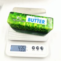 Jouet anti-stress en forme de beurre en PU, mignon, à remontée lente, idéal pour les fêtes et la vente en gros