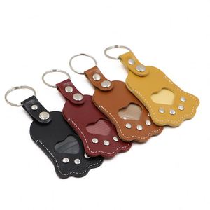 YY Dog Pet Fur Memorial Keychain Hair Keep <b>Keyring</b> <b>Charm</b> Cat Dog Fur Memorial Pendant Dog Cat Paw Shape Design Keychain - Product Image 1