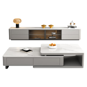 Ensemble de tables basses pour salon, <span class=keywords><strong>table</strong></span> basse de salon, <span class=keywords><strong>table</strong></span> basse en marbre - Product Image 6