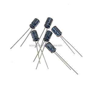 Алюминиевый электролитический конденсатор 100 мкФ 16 В 5*7 мм 5*11 мм - Product Image 3