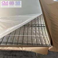 Feuille acrylique 1mm Adhésif fort qui ne tombera pas Miroir auto-adhésif Feuille de plastique Miroir mural en acrylique