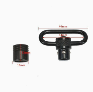 Custom Quick Adapter Cylindrical Buckle Metal Quick Detach Buckle Metal Knurled Quick Release Strap Heavy Duty Push Button - Product Image 4
