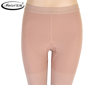 Pantimedias de compresión opacas beige con punta abierta, soporte firme de 20-30mmHg para mujeres, ayudan a aliviar las venas varicosas, edema, hinchazón - Product Image 3