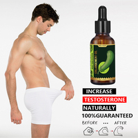 Aceite Esencial Natural de Plantas de 10 ml para Masaje de Partes Íntimas Masculinas XXL, Ecológico, Sin Efectos Secundarios