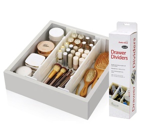 <span class=keywords><strong>Set</strong></span> di Organizzatori per Cassetti Bestseller, 2 Pezzi Multifunzione in Plastica Opaca per <span class=keywords><strong>Armadio</strong></span> e Soggiorno - Product Image 4