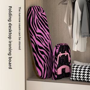 小型家庭用電気二重層アイロンボード折りたたみ可能デザインミニプラスチック製アイロンパッド吊り洋服ラック用リビングルーム - Product Image 3