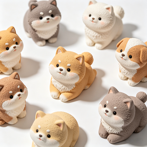 Figura Decorativa de Animales con Temática Familiar de Poliresina, Decoración Cálida <span class=keywords><strong>para</strong></span> el Hogar, <span class=keywords><strong>Regalos</strong></span> de Aniversario y de Inauguración de Casa - Product Image 3