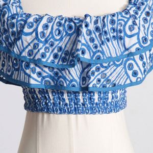 Bettergirl Summer New Fungus Conjuntos plisados de cintura alta cortos Trajes de 2 piezas Conjunto de falda y Top para <span class=keywords><strong>mujer</strong></span> - Product Image 4