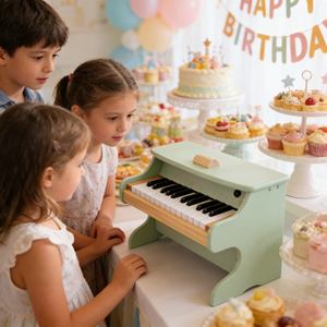 <span class=keywords><strong>Piano</strong></span> pour enfants en bois, clavier musical, <span class=keywords><strong>piano</strong></span> pour enfants, cadeau de musique à domicile, directement de l'usine - Product Image 4