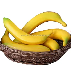 Lifelike Artesanato Bananas Fruto De Espuma Artificial Decorativo Decoração Da Sua Casa