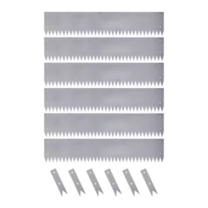Bordure de jardin en métal Art Déco, clôture de pelouse résistante aux intempéries et imperméable, dimensions personnalisables pour l'aménagement paysager - Product Image 3