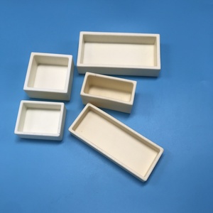 ถาดอลูมินาเซรามิกทนความร้อนสูง 99% <span class=keywords><strong>Al2O3</strong></span> - Product Image 1