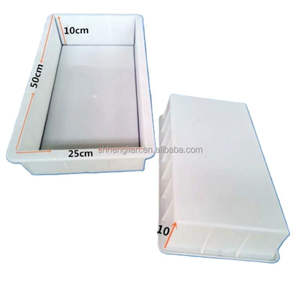 قالب بلاستيكي لصنع حجارة الرصف، قالب OEM من البولي بروبيلين لصنع الألعاب البلاستيكية والمنتجات المنزلية والأرضيات، متوفر باللون الأبيض - Product Image 1