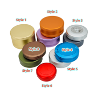 Boîte de rangement EDC en aluminium/acier inoxydable/métal de qualité supérieure avec ouvre-bouteille intégré, étui de poche pour snus