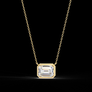 Collier pendentif élégant style diamant pour femme, design minimaliste, à porter au quotidien, bijou léger et brillant, idée cadeau - Product Image 2