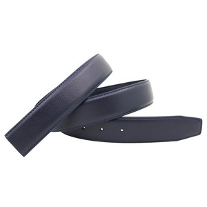 LQbelt cinturino in vera pelle con fori da uomo Pin Plate fibbia cintura senza fibbie nastro di cintura fabbrica - Product Image 4