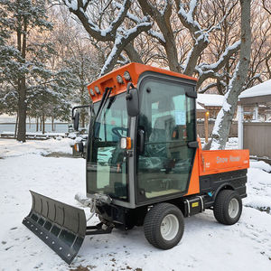 เครื่องเป่าหิมะสำหรับรถ ATV สำหรับรถขับเคลื่อน 4 ล้อ อุปกรณ์กำจัดหิมะสำหรับงานหนัก เครื่องทำความสะอาดฤดูหนาวสำหรับใช้บนถนนภายนอกและทางเดินรถ - Product Image 6