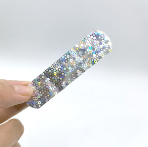 Haute Qualité OEM <span class=keywords><strong>De</strong></span> Qualité Médicale Auto-Adhésif Respirant Élastique Certifié CE Band Aid Laser Pattern Glitter Strips Wound Plaster - Product Image 1