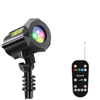 Lumières laser de jardin extérieures électriques en aluminium IP65 à haute luminosité 1W RGB Firefly Motion pour les décorations de parcs, d'arbres et de maisons