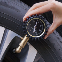 Outils de mesure de roue de voiture, manomètre de pression d'air des pneus, manomètre numérique en métal, nouveau manomètre de pression des pneus