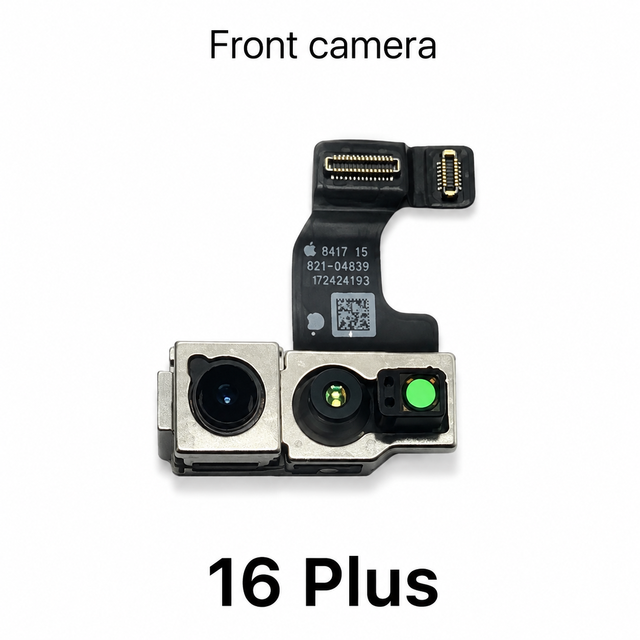 OEM Replacement Front Facing Camera Parts for 16 Plus with OPP Bag & Anti-Static Packaging-Wholesale Price