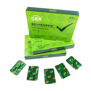 ผลิตภัณฑ์ OEM/ODM ช็อกโกแลตพรีไบโอติกผสมถั่วขาว ช่วยเผาผลาญไขมันและปรับรูปร่างให้เพรียว - Product Image 1